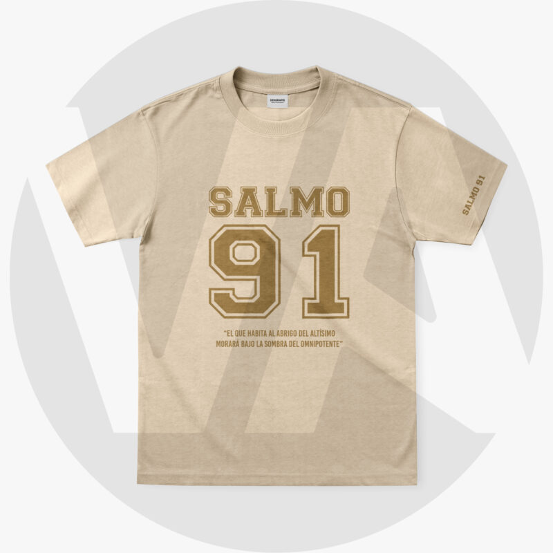 Camiseta "Salmo 91" – Arena