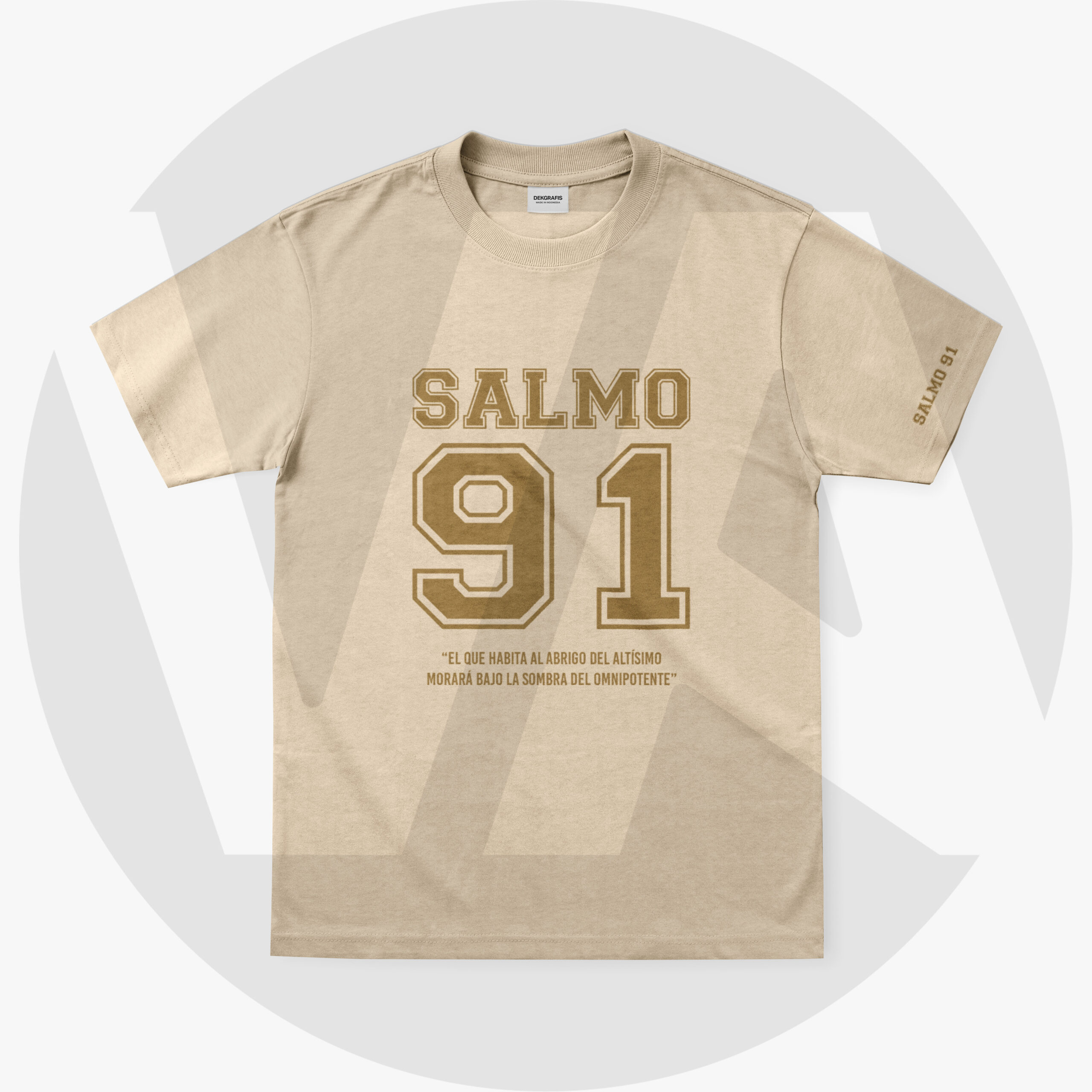 Camiseta "Salmo 91" – Arena